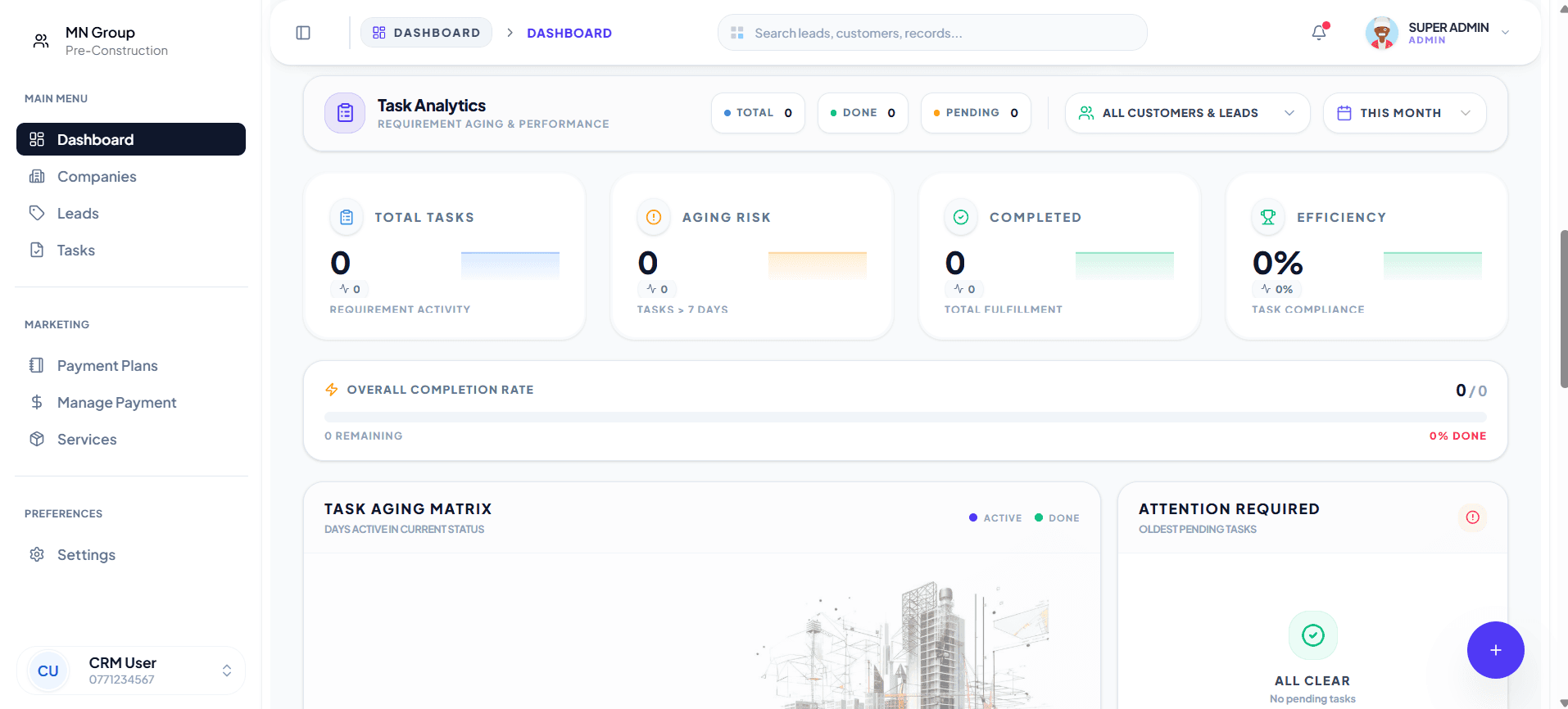 Dashboard & Lead Analytics screenshot 3 of 4