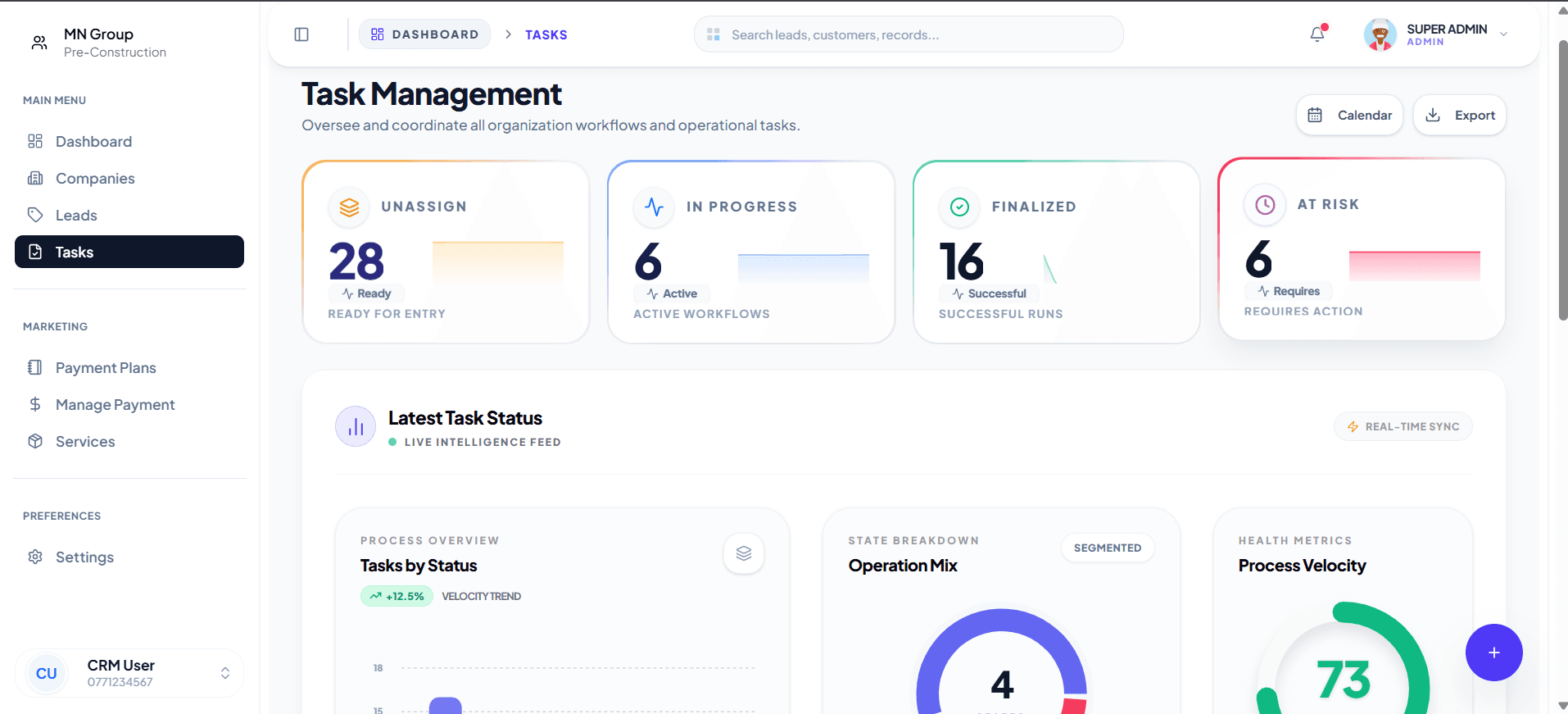 Dynamic Task & Workflow Management screenshot 1 of 2