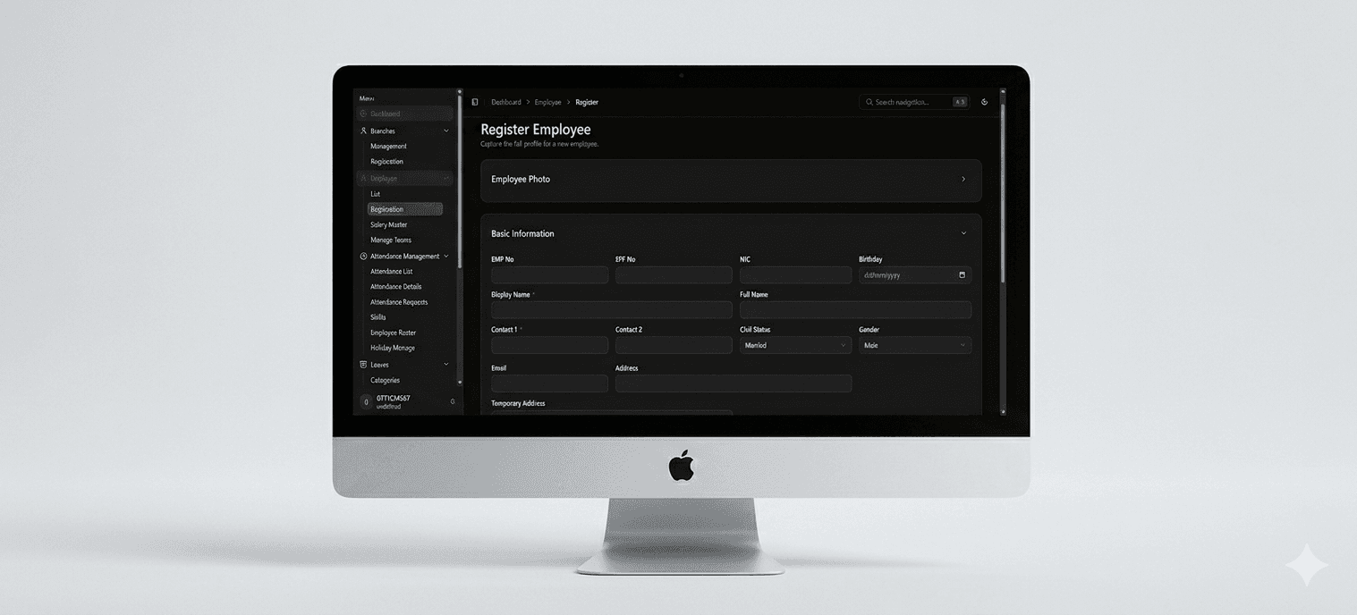 Employee Registration & Management image