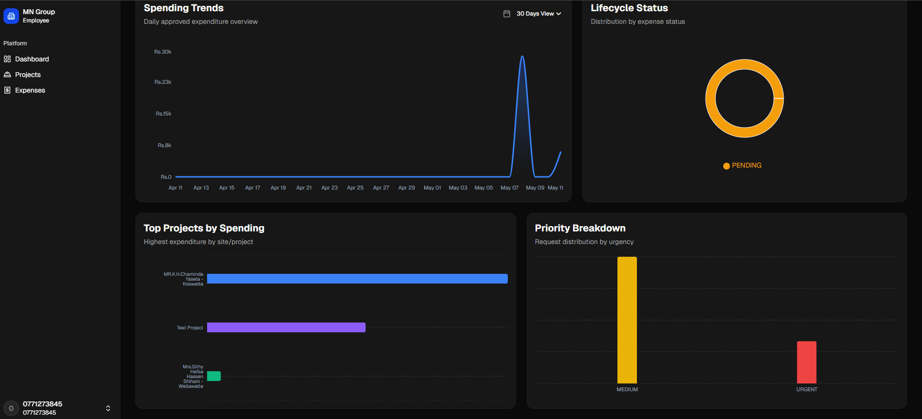 Accountant Dashboard screenshot 2 of 2