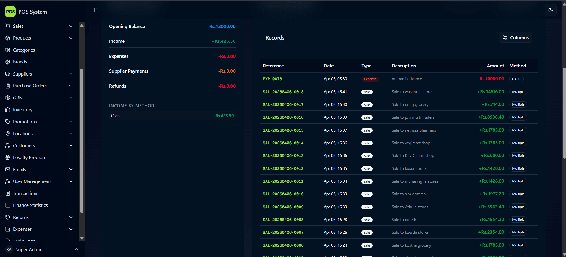 Real-time Finance Statistics screenshot 2 of 2