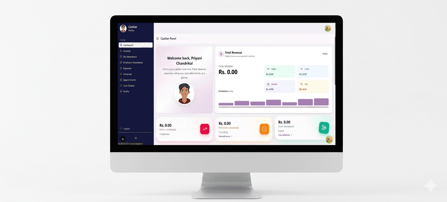 Cashier Dashboard image