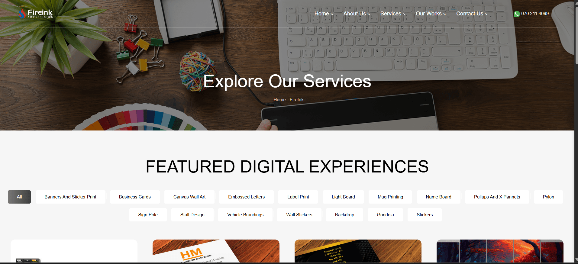 Featured Digital Experiences & Services screenshot 1 of 2