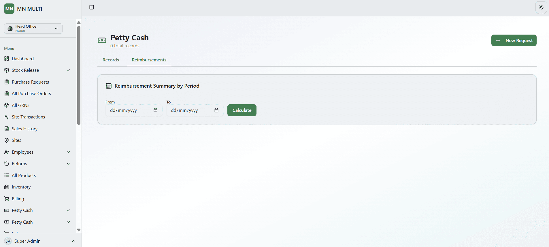 Petty Cash Management screenshot 2 of 3
